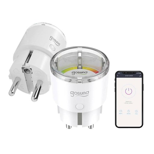 ZESTAW 2 GNIAZDKA SMART WIFI GOSUND TUYA 10A 2500W TIMER HARMONOGRAM EP2
