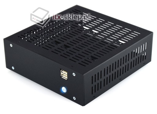 Uniwersalna obudowa Solid-62 mini-ITX czarna
