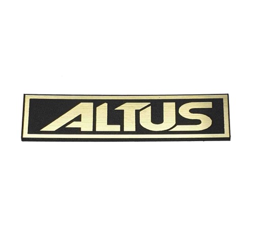 Naklejka Emblemat Altus złota 60x14mm