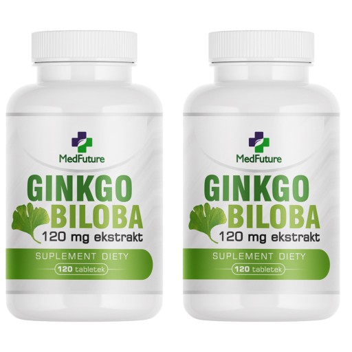 GINKGO BILOBA EKSTRAKT MIŁORZĄB JAPOŃSKI 240tabl