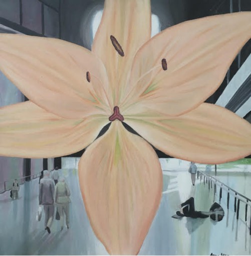Luna Voss, Tate modern, olej, płótno
