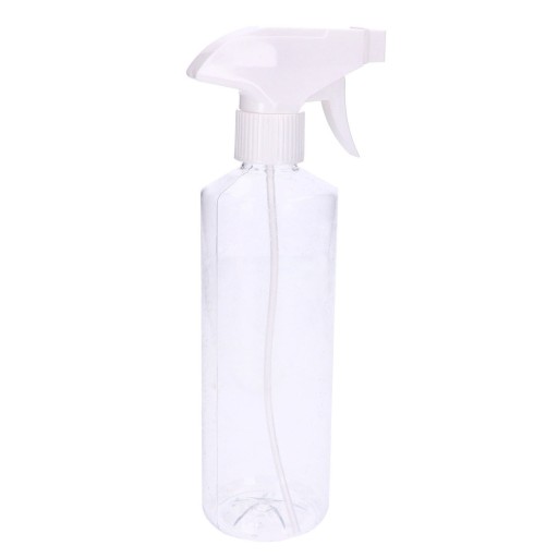 BUTELKA 500 ML TRANSPARENTNA SPRYSKIWACZ ROZPYLACZ