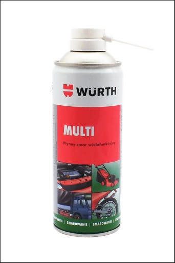 WURTH SMAR MULTI PŁYNNY SMAR WIELOFUNKCYJNY 400 ML