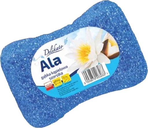 GĄBKA KĄPIELOWA DELIKATO ALA /szorstka/