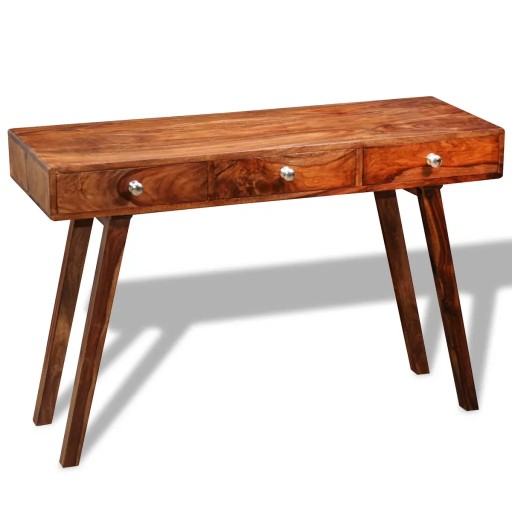 Stolik konsola lite drewno sheesham, 76 cm