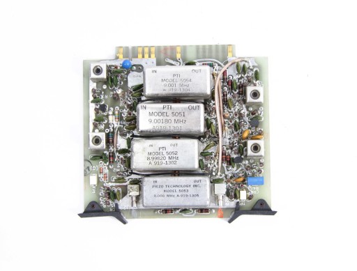 POŚREDNIA 9MHz 4 FILTRY KWARCOWE CW SSB AM HARRIS