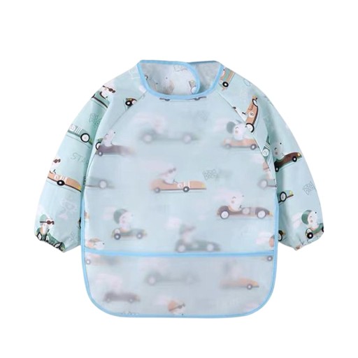 Baby Bibs Waterproof Toddler Art Smock for Feeding