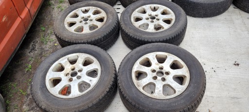 Alufelgi z oponami zimowymi 5x100 Forester II SG