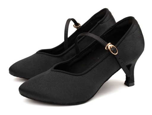 BUTY TANECZNE DO STANDARDU CZARNE BLACK 7,5cm