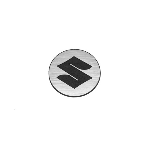 Emblemat SUZUKI srebrna 30mm