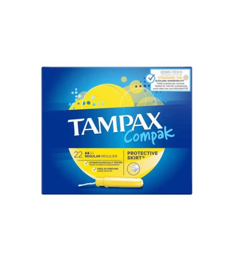 Tampony z aplikatorem Tampax 22 sztuk REGULAR