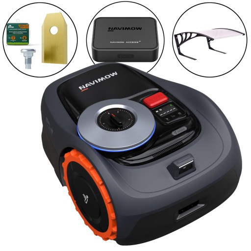 Robot koszący Segway Navimow i108E z kamerą VF 4G Access+ ZADASZENIE GRATIS