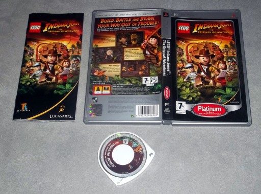 LEGO INDIANA JONES PSP THE ORIGINAL ADVENTURES
