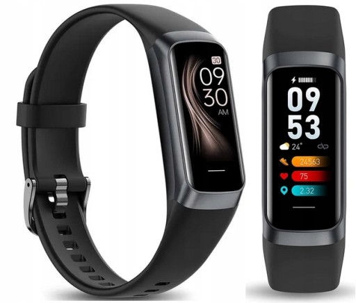 SMARTWATCH zegarek SMARTBAND inteligentna bransoleta AMOLED