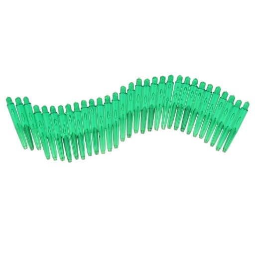 30 Pcs Lightweight 35mm Thread Stems / Green