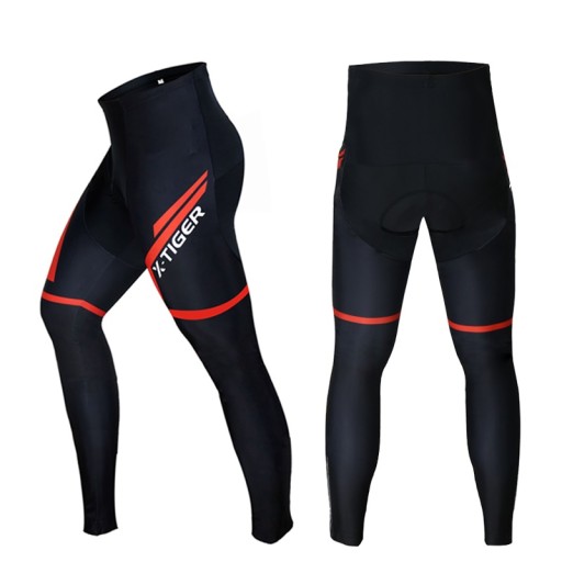 LEGGINSY Z WKŁADKĄ NA ROWER X-TIGER DOPASOWANE PRO