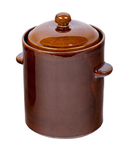 Garnek kamionka hermetyczny 1,8L