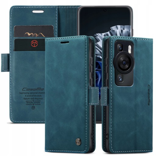 Etui Magnet skórzane z klapką do Huawei P60 Pro