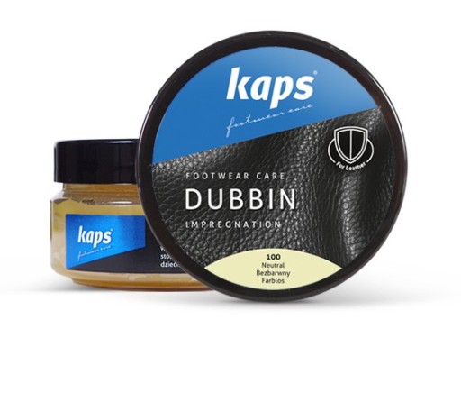 KAPS BEZBARWNY TŁUSZCZ DO SKÓRY BUTÓW TŁUSZCZE DO BUTÓW 100ML