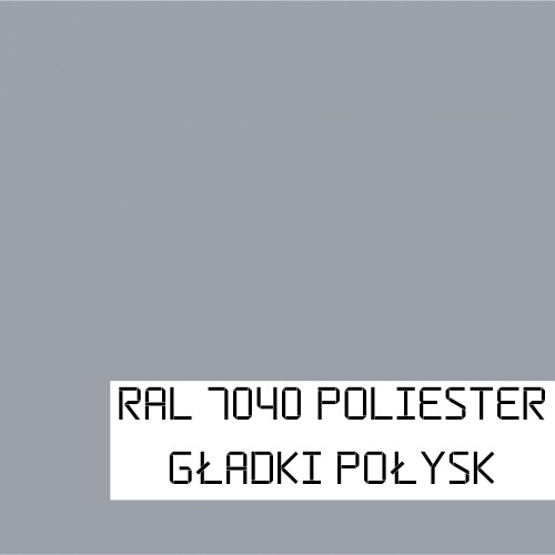 Farba proszkowa RAL 7040 Poliester Gładki Połysk