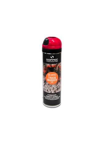 Farba geodezyjna Soppec czerwony 500 ml