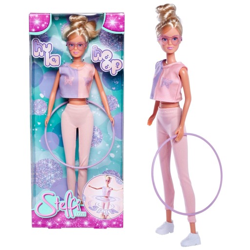 SIMBA Steffi Love Lalka Steffi z hula hoop
