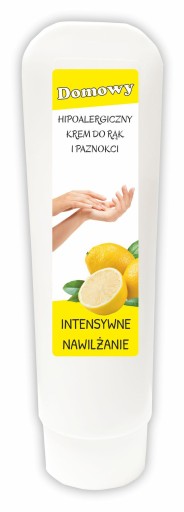 DOMOWY KREM DO RĄK NAWILŻAJĄCY Z CYTRYNĄ 100 ml