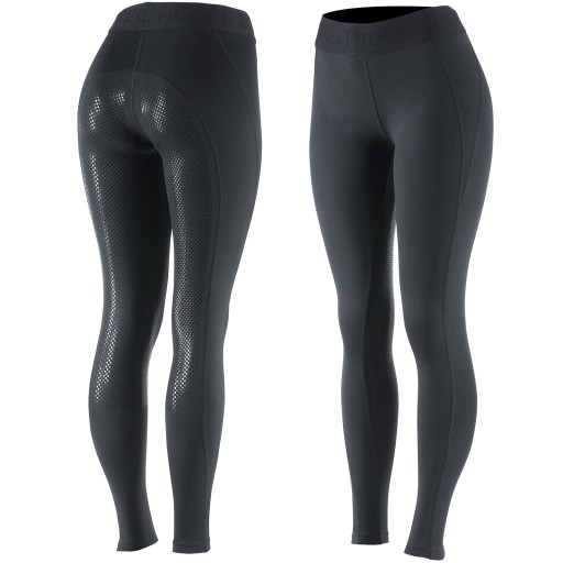Legginsy jeździeckie Horze MADISON czarne r.34