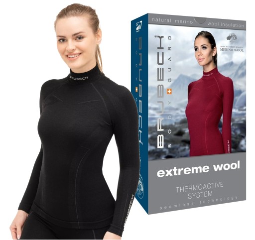 BLUZA DO WSPINACZKI BRUBECK EXTREME MERINO -M