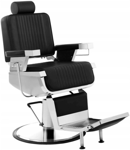 Fotel fryzjerski Physa Luxuria - LUXURIA BLACK - Komfort i elegancja