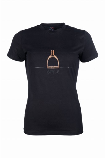 HKM Bluzka EQUINE Sports black/rosegold [R: XL]