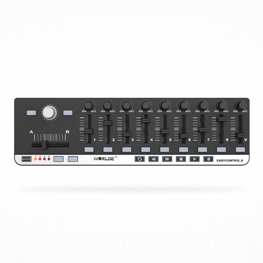 Worlde EasyControl.9 Kontroler MIDI Slim-Line