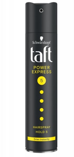 taft 250ml. power express 5 czarny