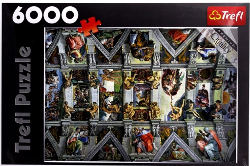 TREFL 6000 EL. SKLEPIENIE KAPLICY SYKST. 65000 [PUZZLE]