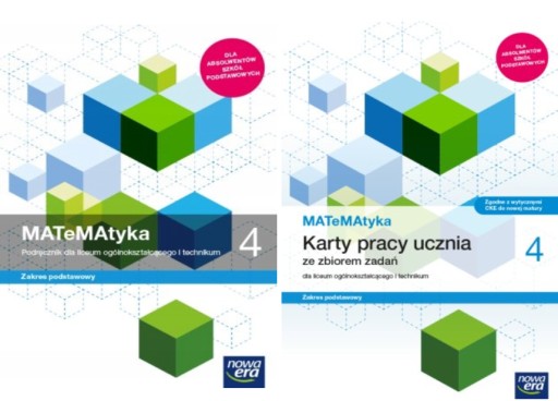 2W1 MATEMATYKA 4 PODRĘCZNIK + KARTY PRACY PODSTAWA