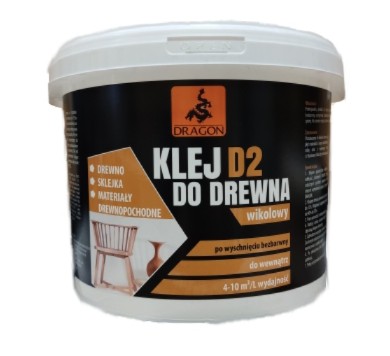 PROFESJONALNY KLEJ DO DREWNA WIKOLOWY 3KG DRAGON