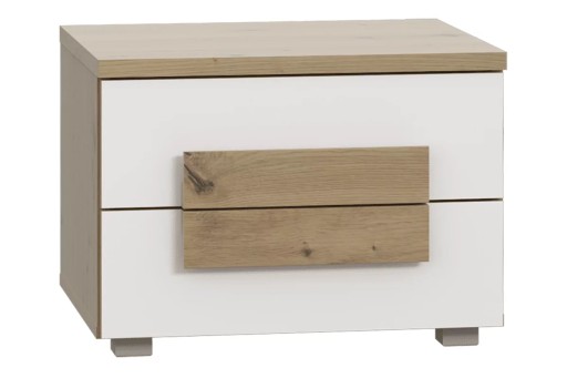 Stolik nocny 50,4x37,3x41,3 cm ARKINA dąb artisan/