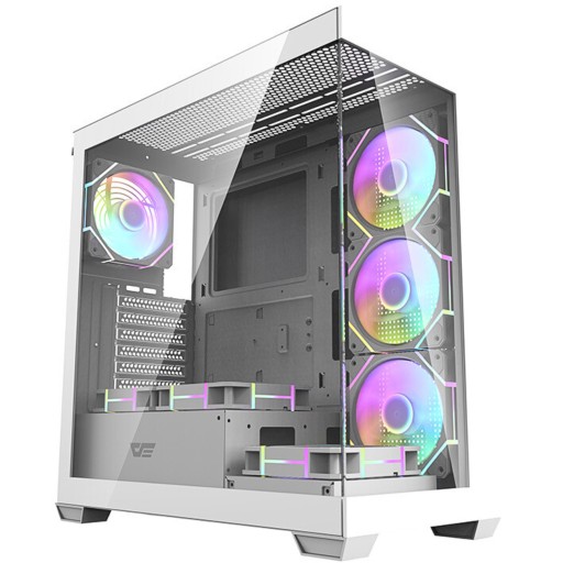 DarkFlash DS900 Obudowa Komputerowa Atx Midi Tower 6 Wentylatorów Argb