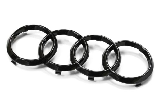 ZNACZEK CZARNY POŁYSK EMBLEMAT OE AUDI A4 A5 A7 A8 Q3 4H0853605BT94