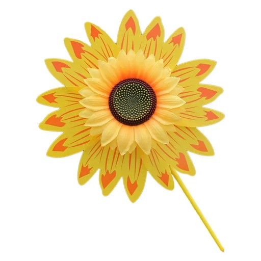 Sunflower Windmill 28 CM Small Lawn Sunflower Pinwheels Multifunctional 3D