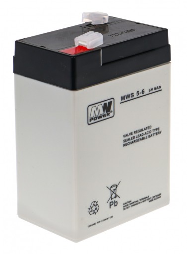 akumulator BATERIA 6V/5Ah autka i motorki