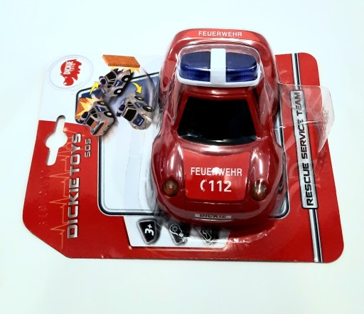 AUTKO DICKIE TOYS SOS STRAŻ POŻARNA