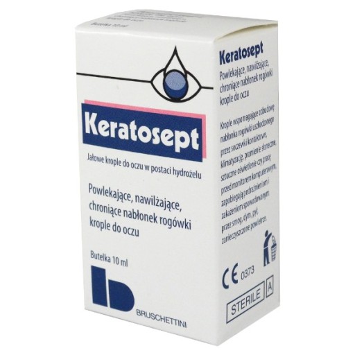 Keratosept, krople do oczu, 10 ml NAWILŻANIE