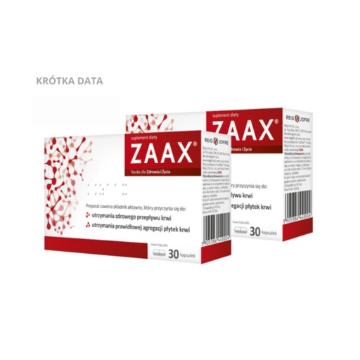 ZAAX Suplement diety 2 opakowanie 30% taniej