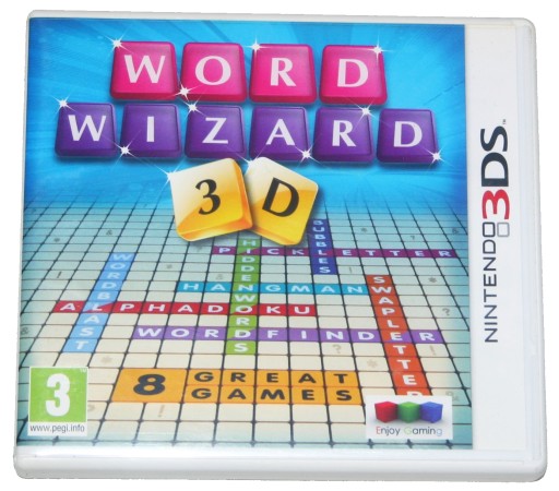 Word Wizard 3D gra na Nintendo 3DS.