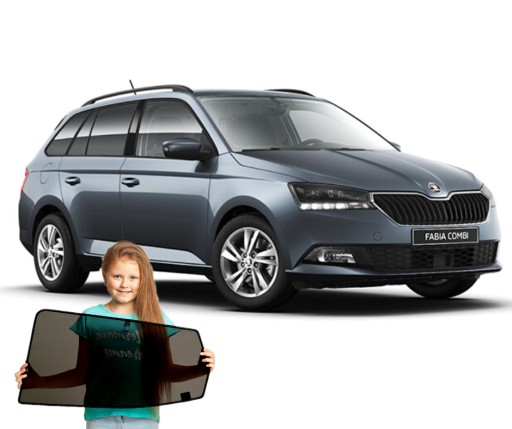 ZASŁONKI NA MAGNESACH SKODA FABIA 3 III kombi