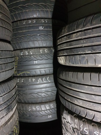 OPONY LETNIE UŻYWANE 235/55R17 MONTAŻ GRATIS !!!