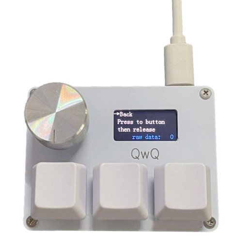 Czarny SayoDevice OSU O3C szybkie wyzwalanie przeł