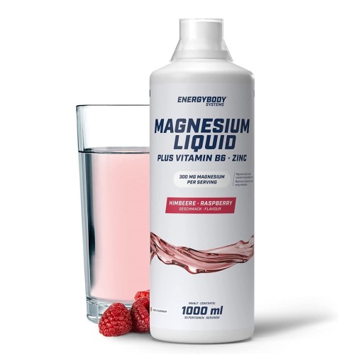 Energybody MAGNEZ w PŁYNIE + cynk + B6 - 1L