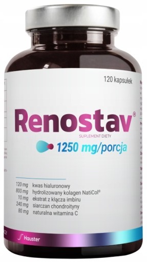 HAUSTER Renostav kolagen na stawy 120 kapsułek